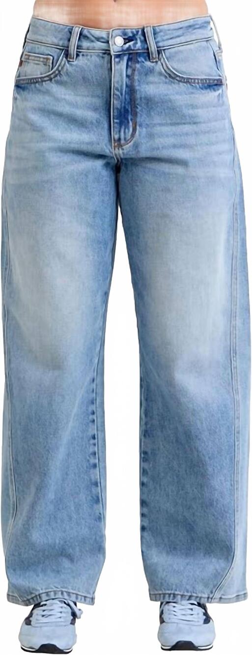 NEW JUDY BLUE high waisted wilhemina rigid magic twisted side seam jeans in ligh